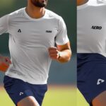 aero sport outfit mockup