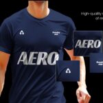 aero sport outfit mockup