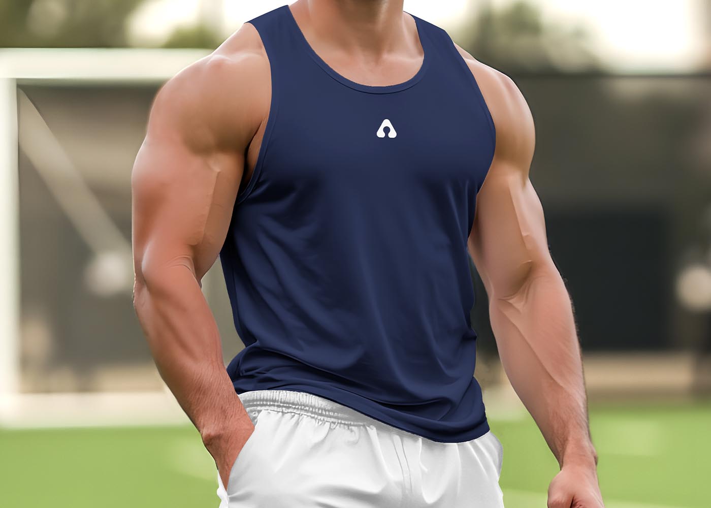 aero sport outfit mockup