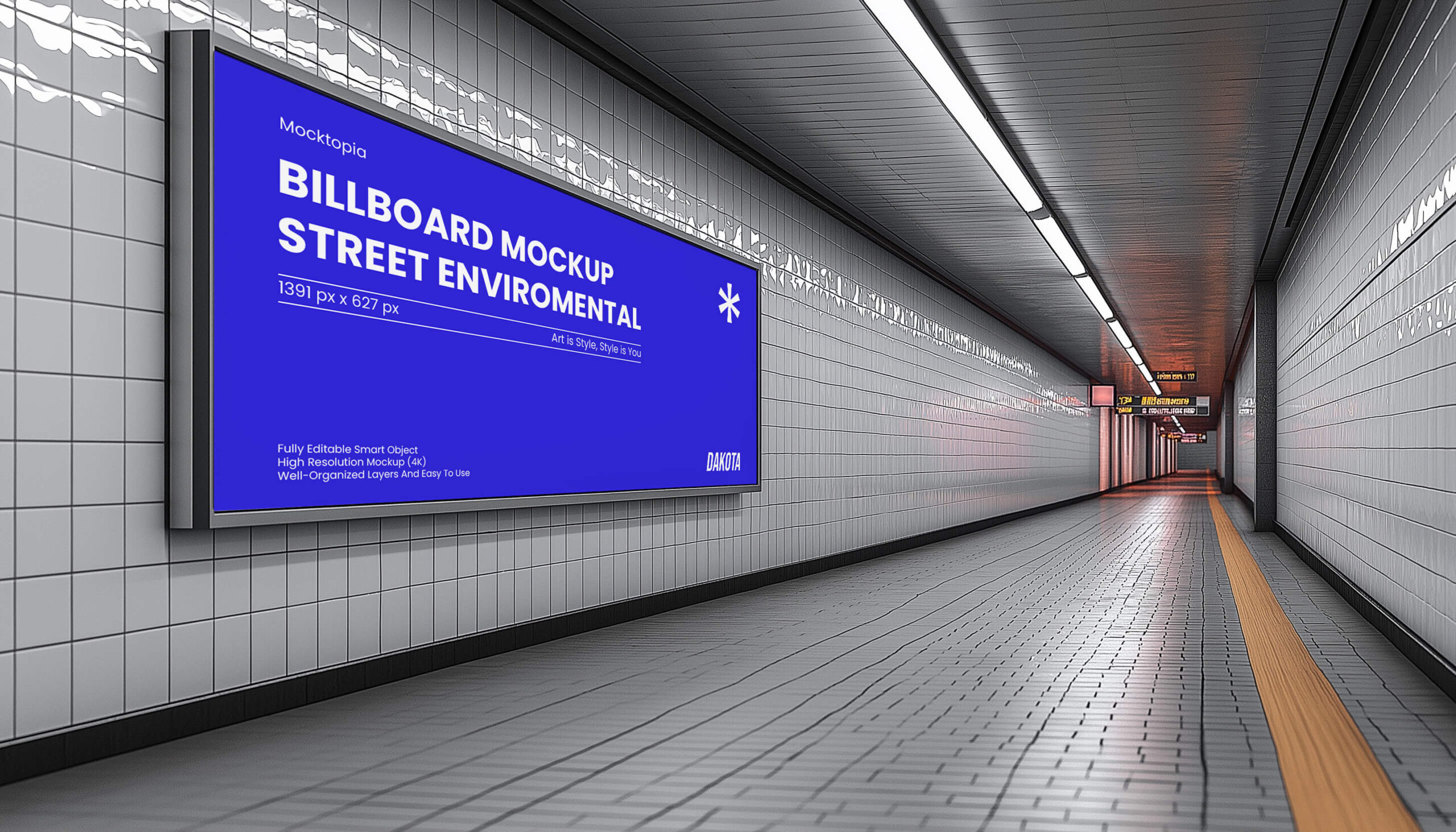 Dakota Street Enviromental Mockup