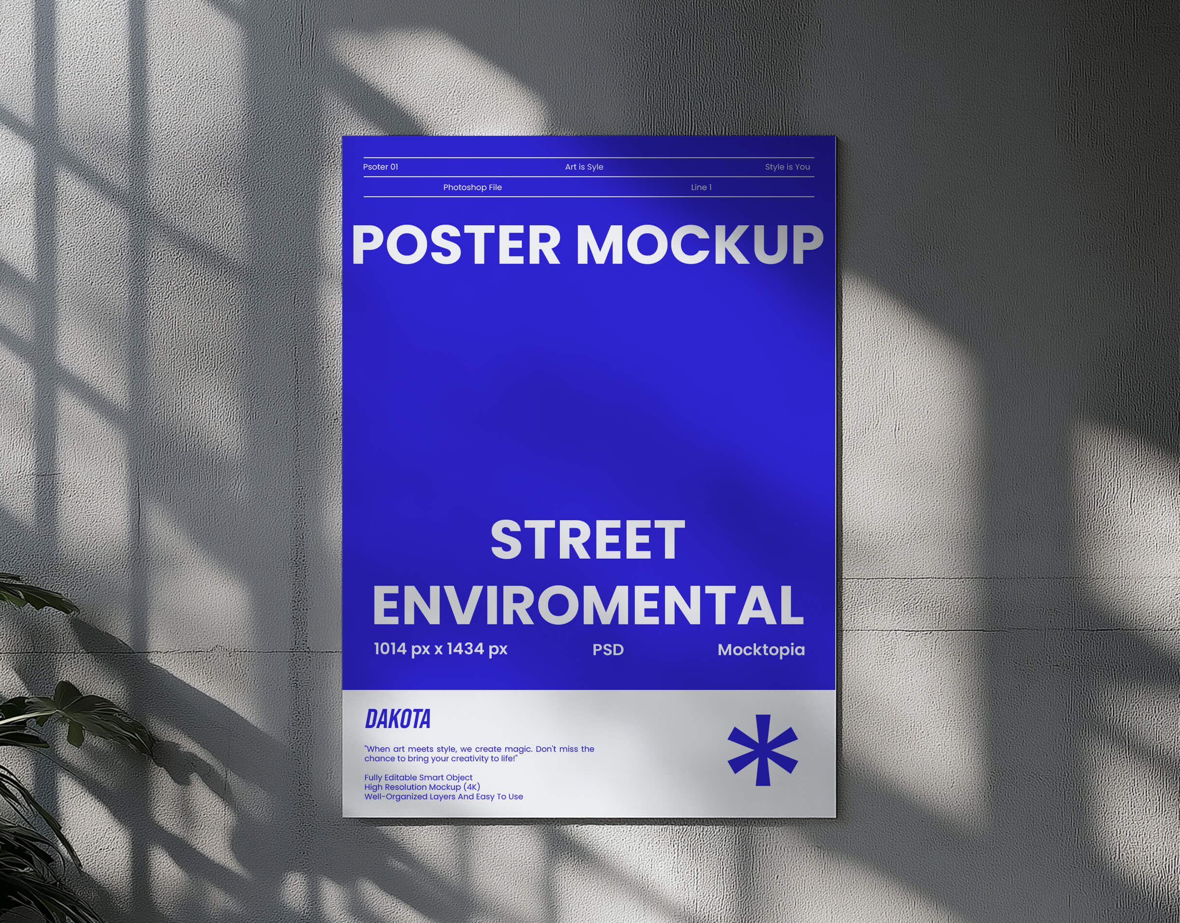 Dakota Street Enviromental Mockup