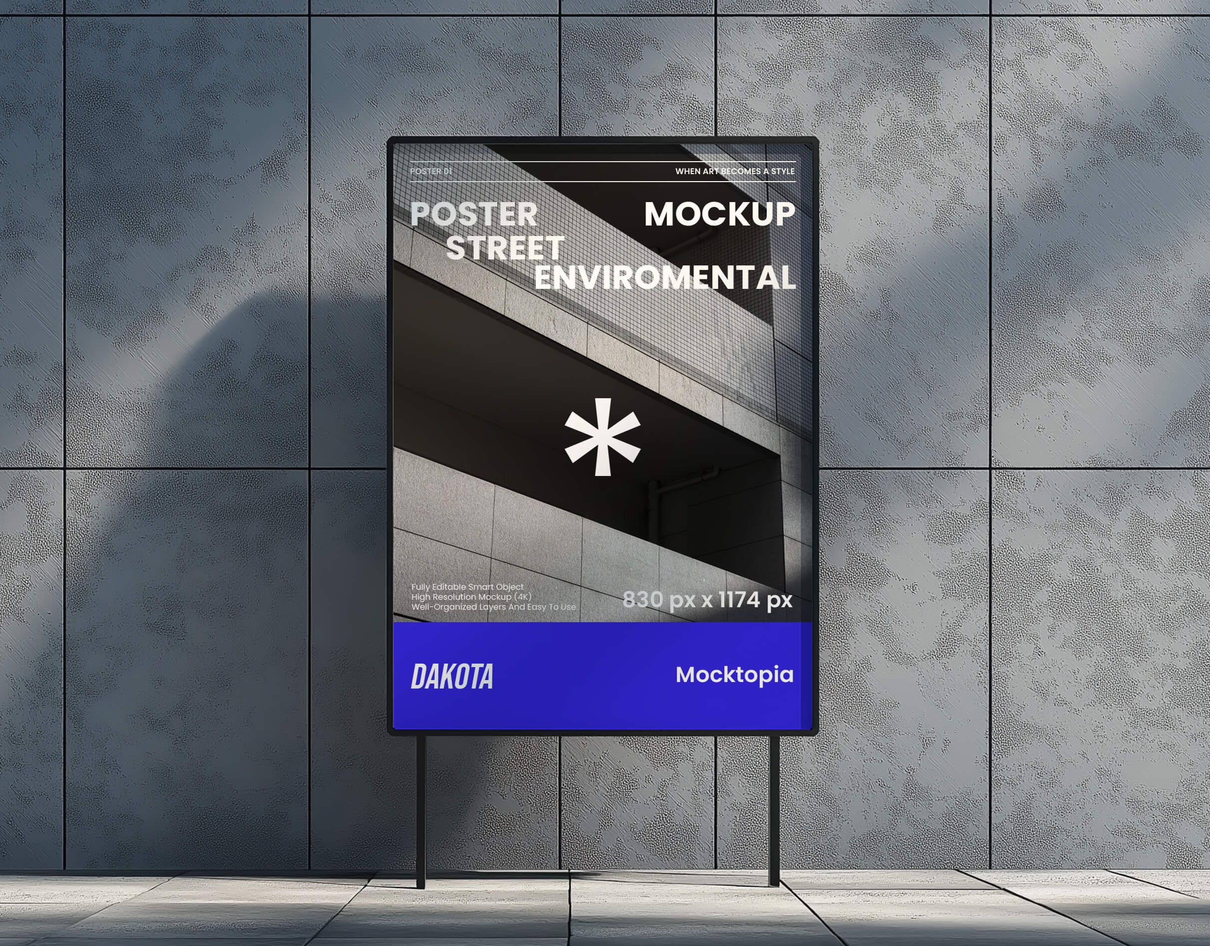 Dakota Street Enviromental Mockup