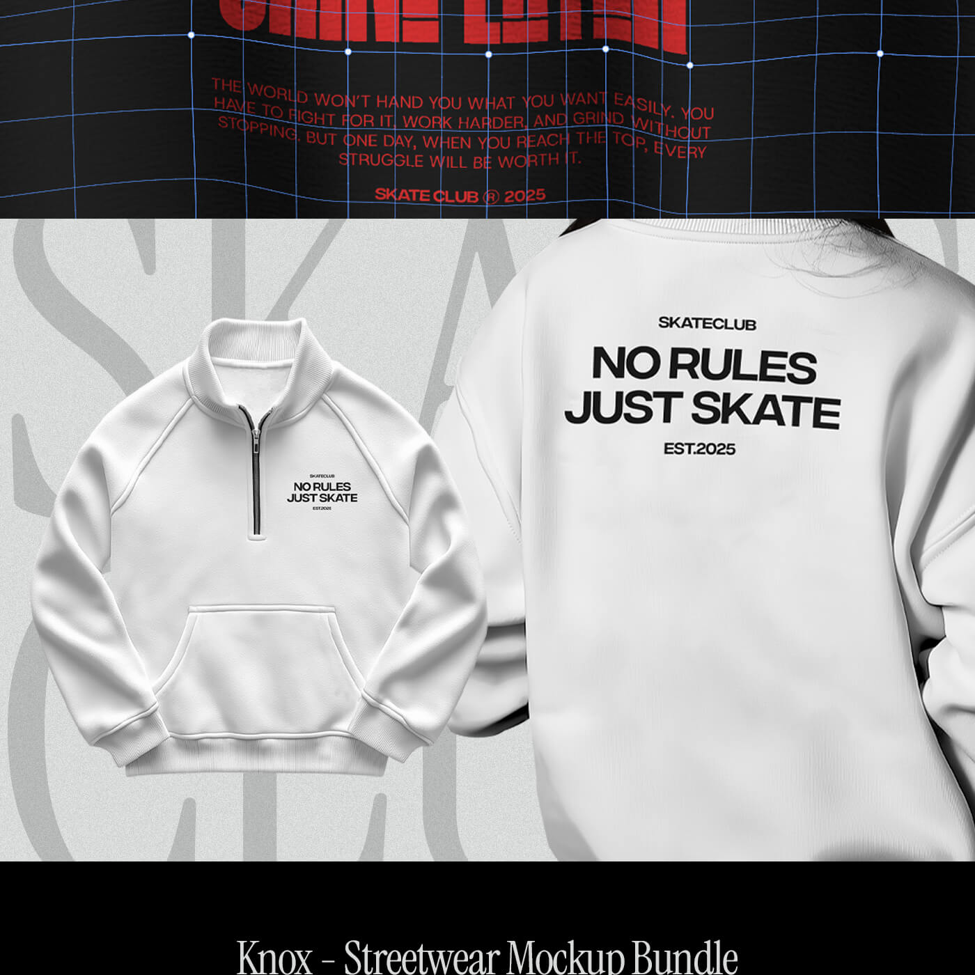 knox street apparel mockup
